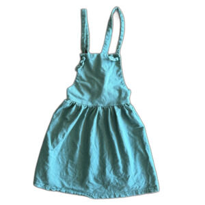 Presley Couture Olive Green Pinafore Dress Girls' 7/8
